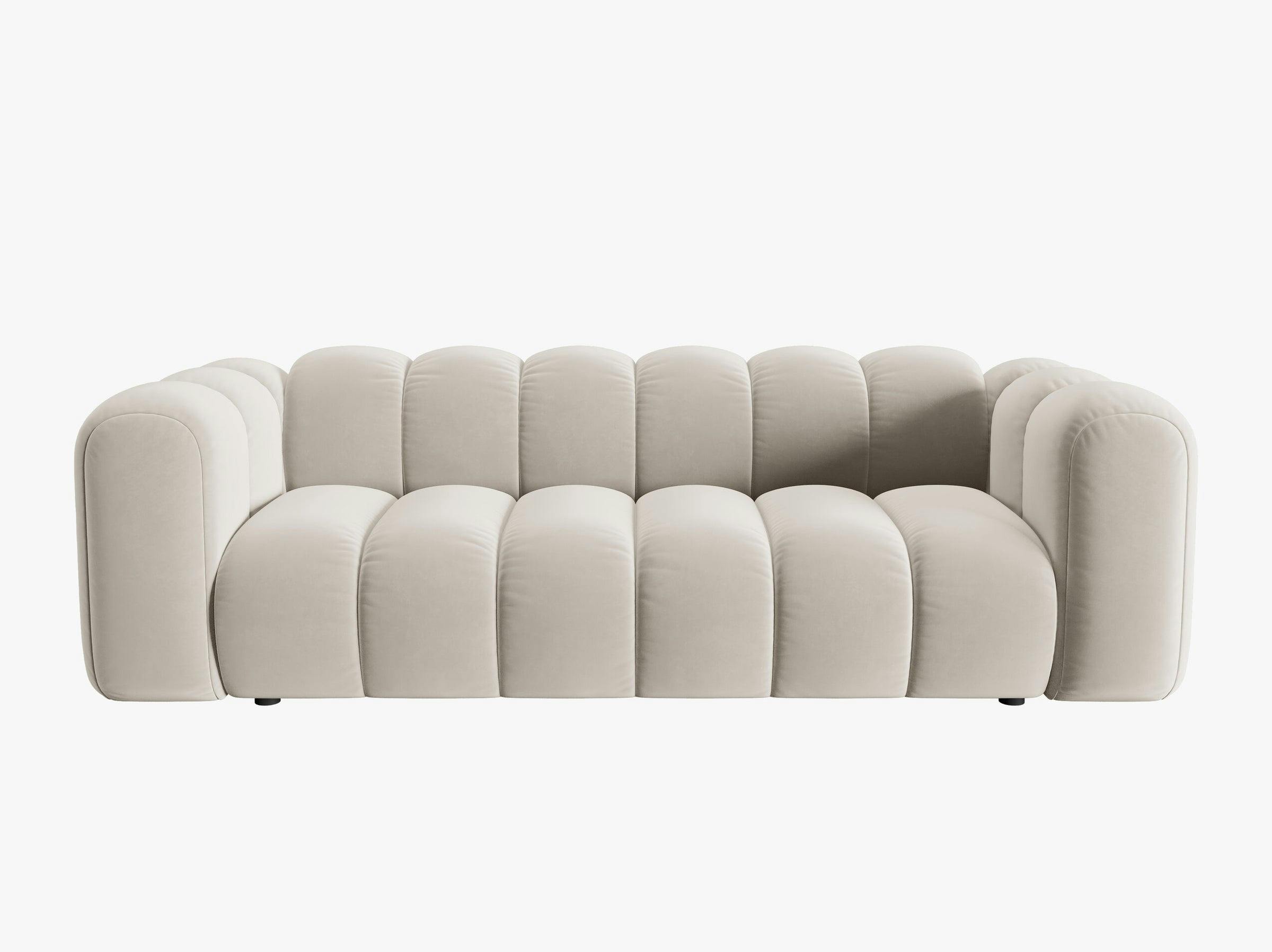 Lupine sofas velvet beige
