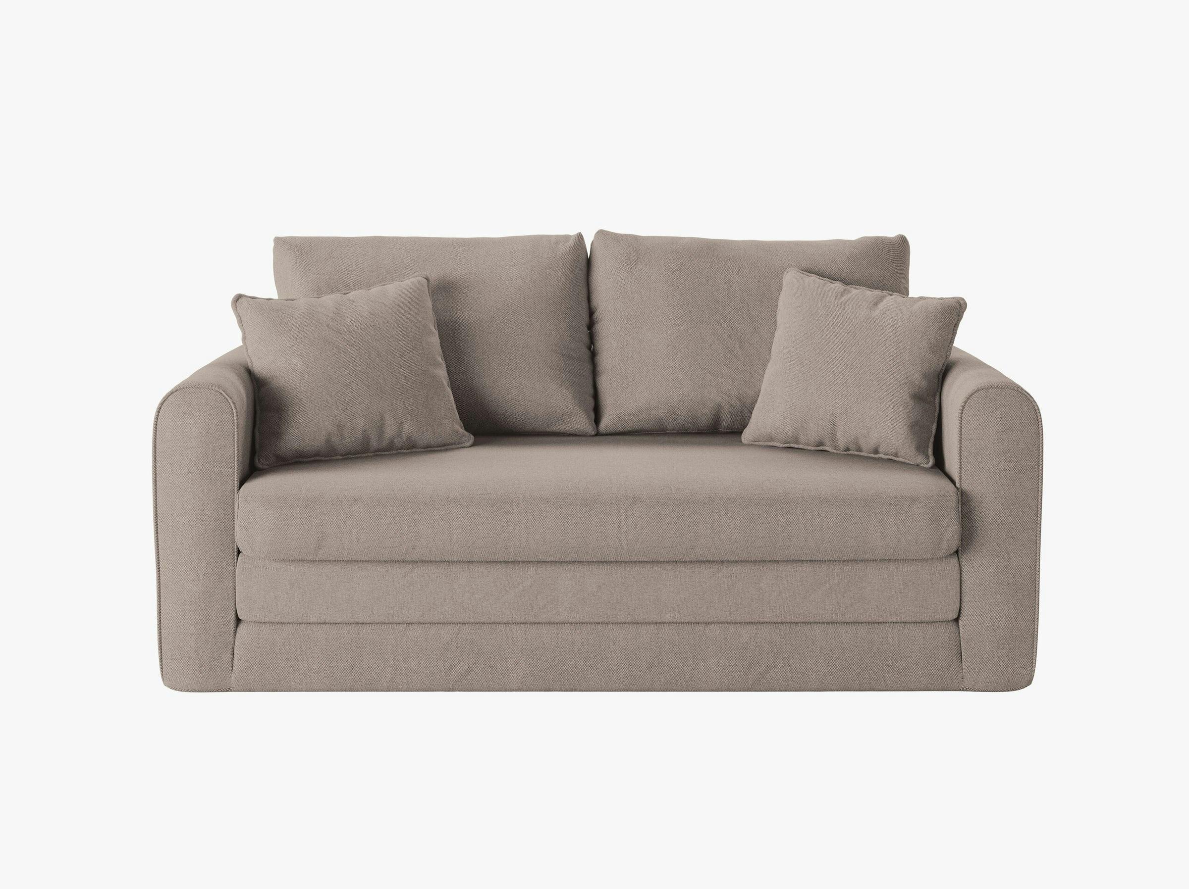 Lido sofás tessuto strutturato beige