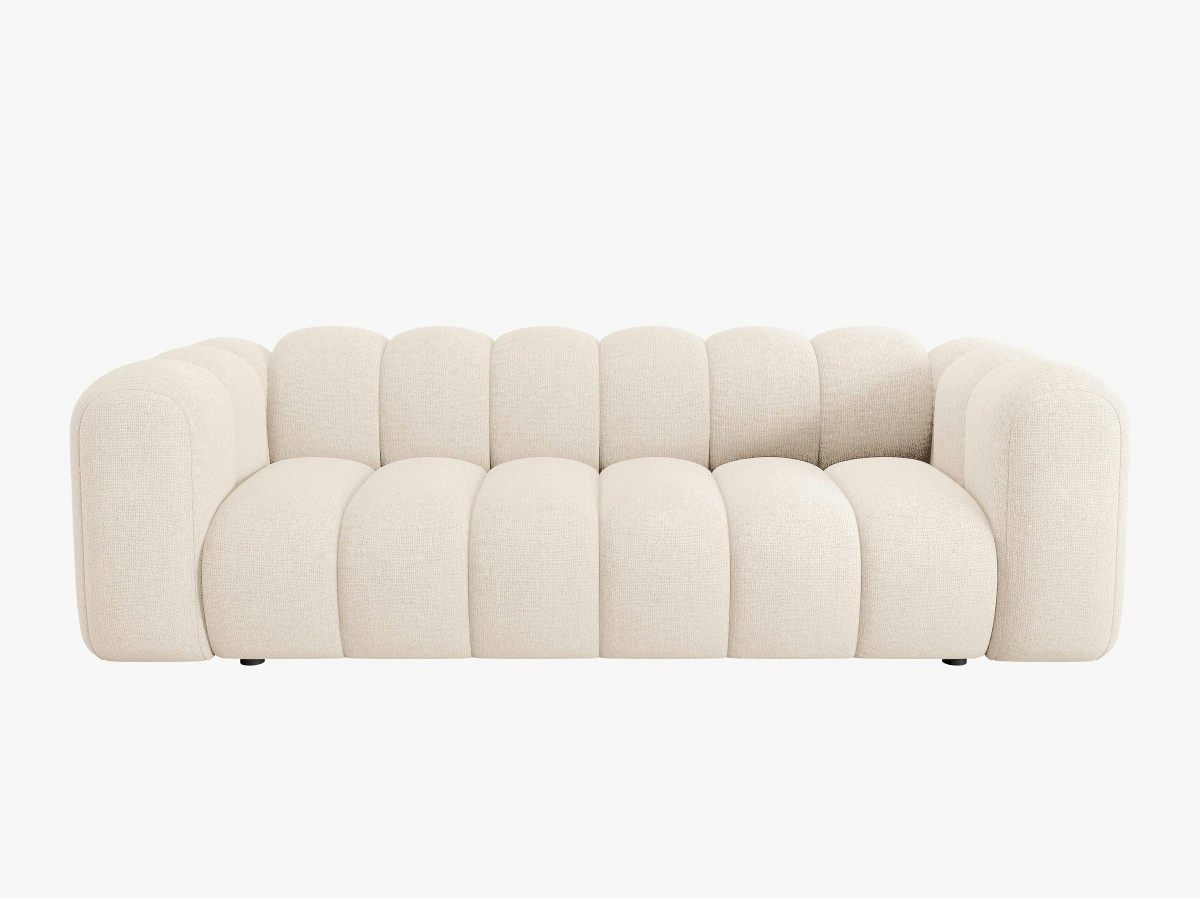 Lupine sofás chenilla beige claro