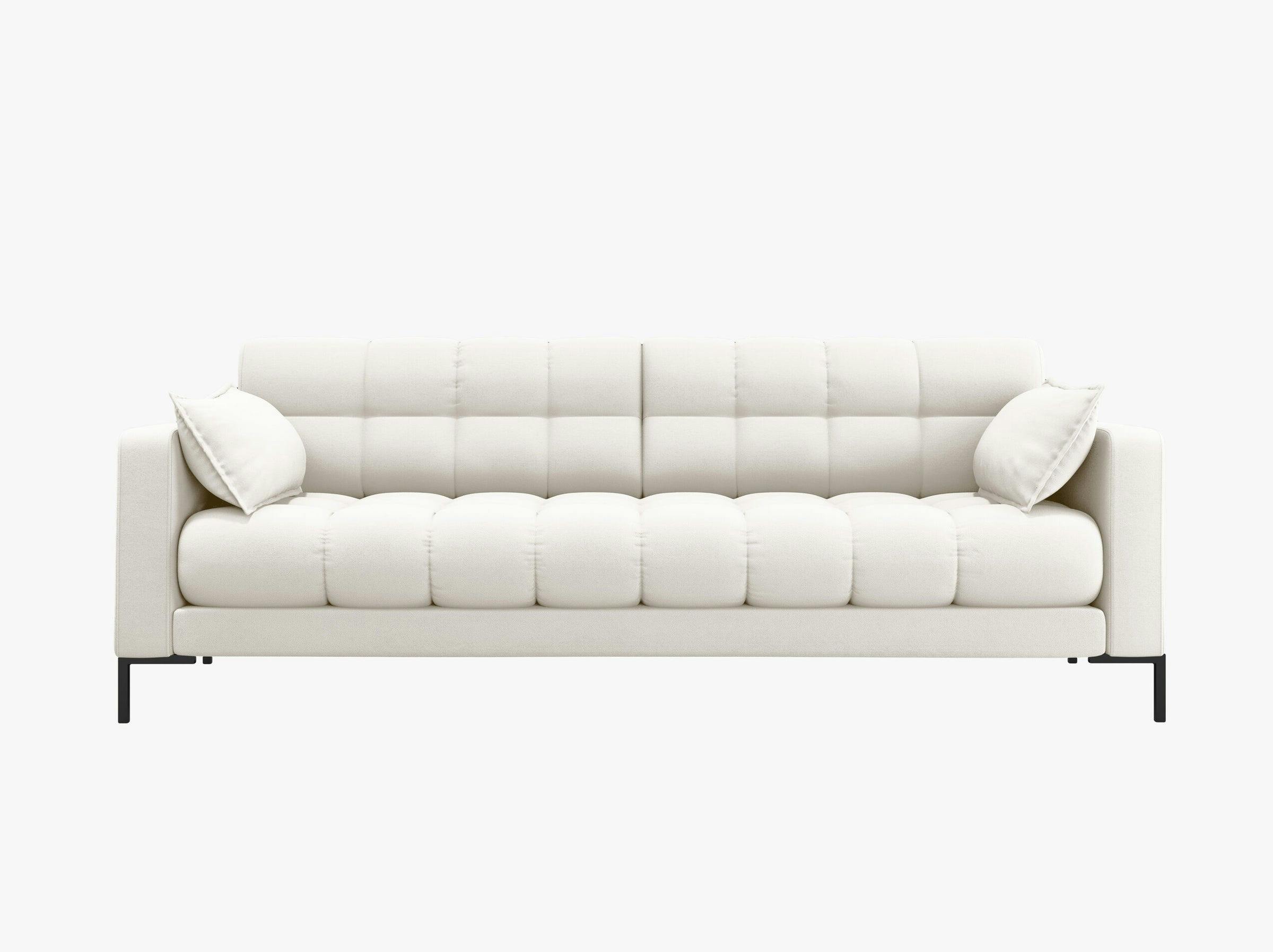 Mamaia sofás tejido estructurado beige claro