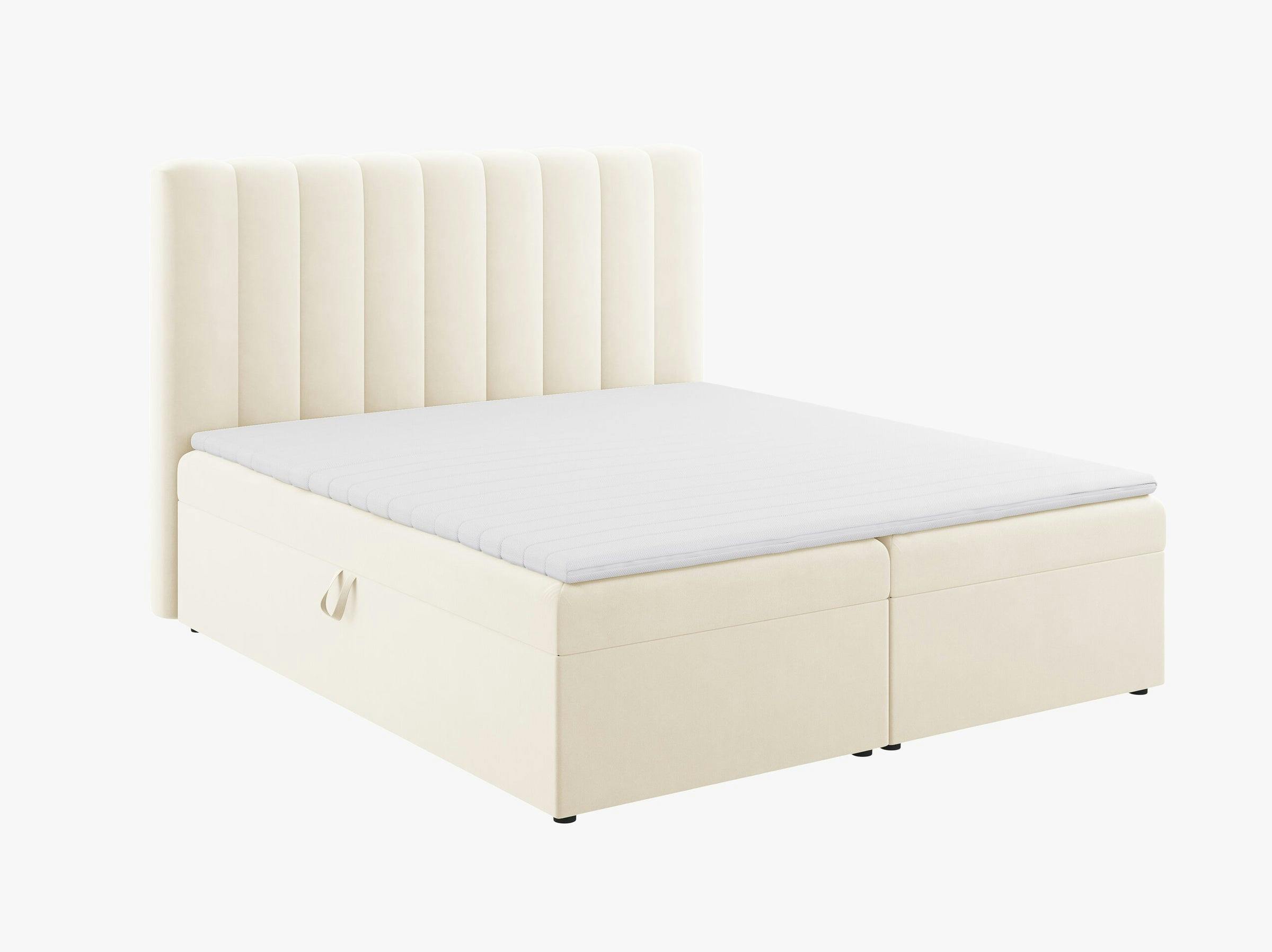 Kelp beds & mattresses velvet light beige