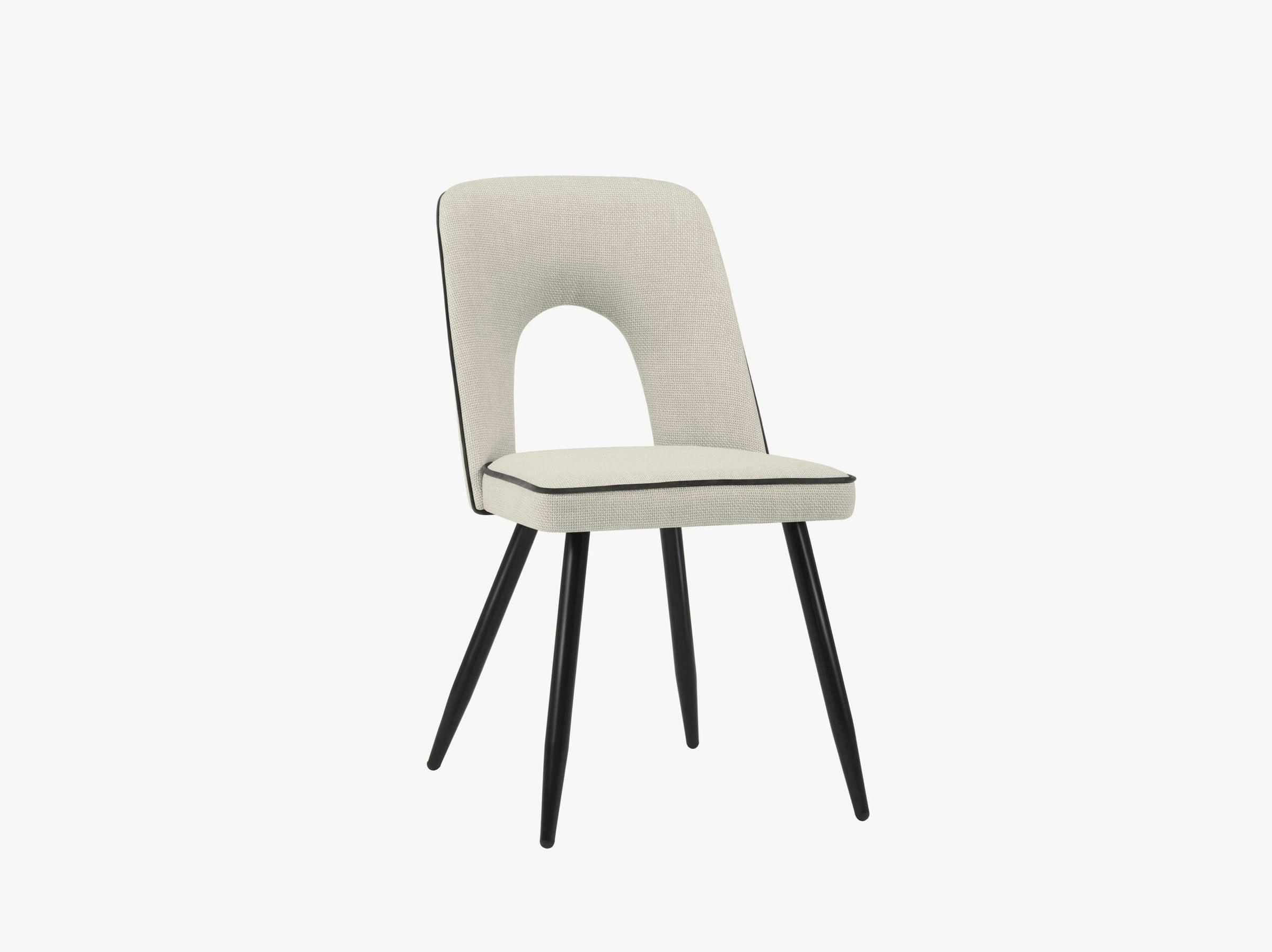 Tim tables et chaises tissu structurel beige