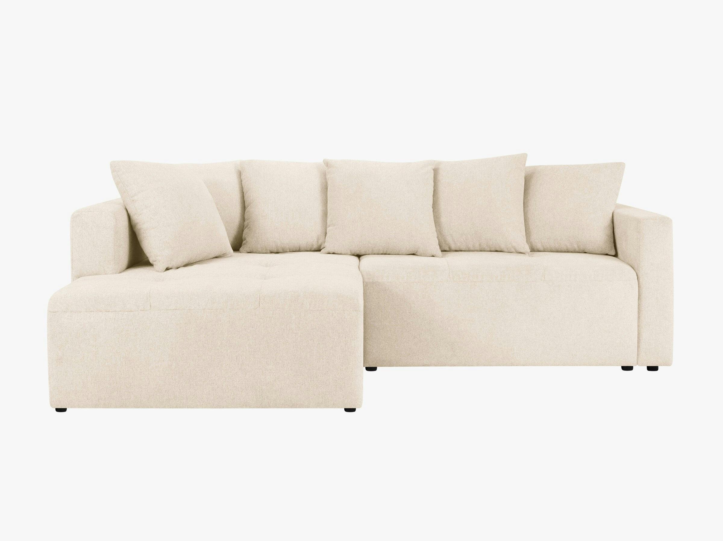 Elie sofas structured fabric beige
