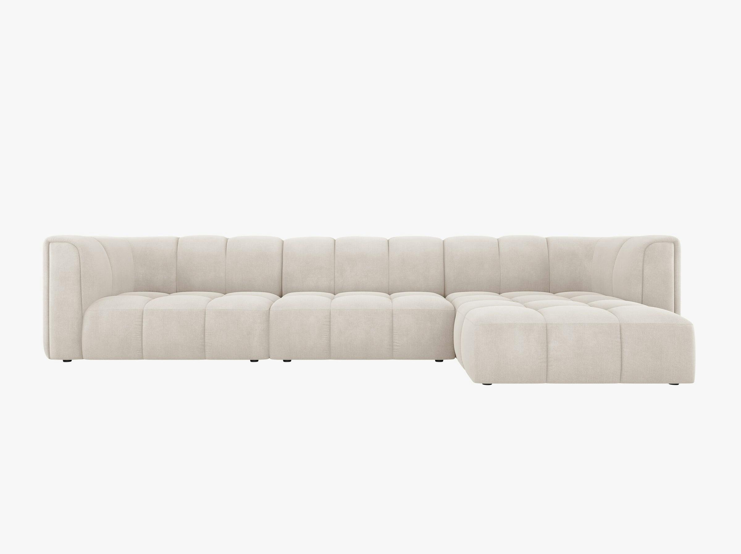Serena sofas structured fabric beige
