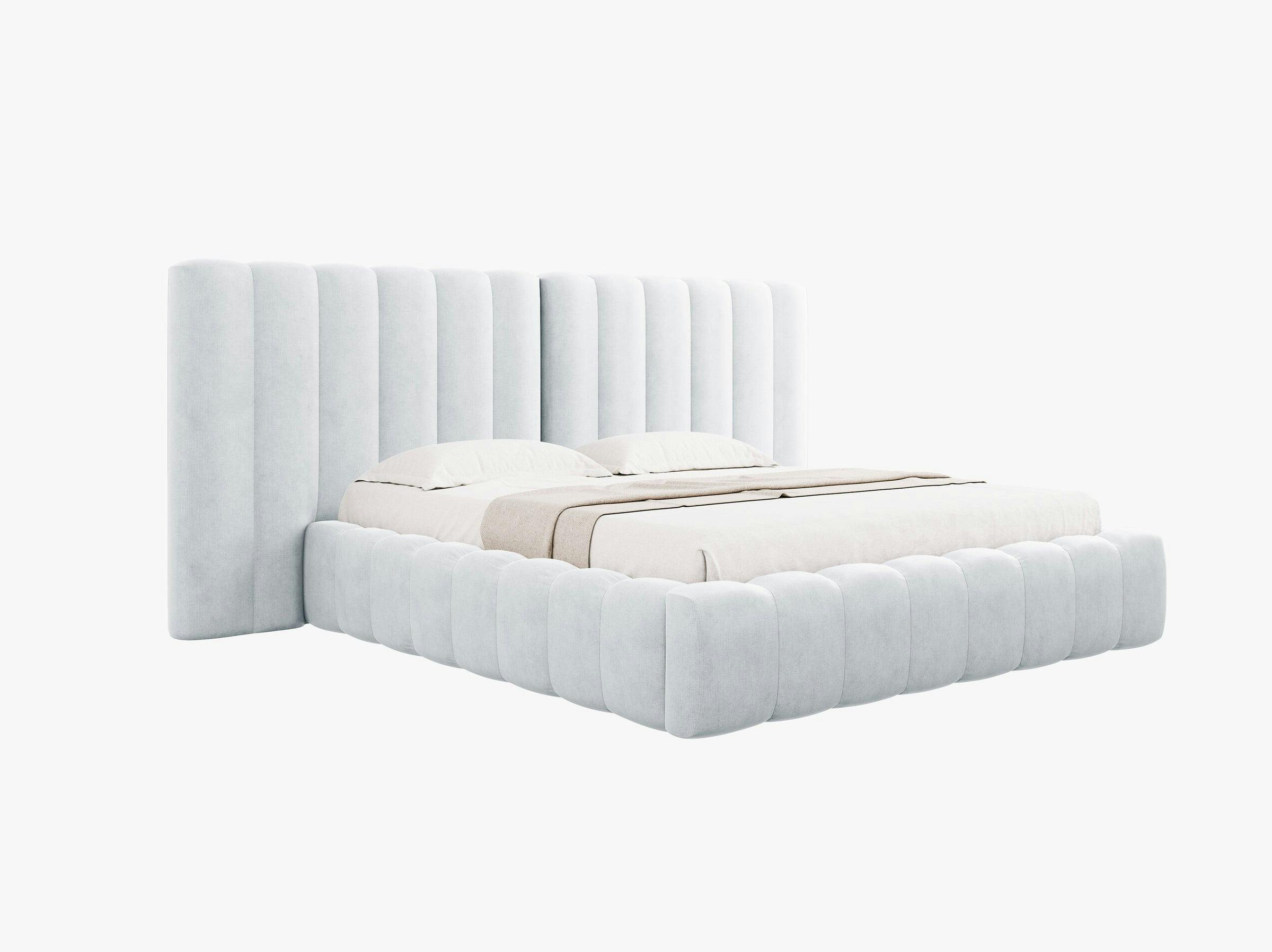 Kelp beds & mattresses structured fabric light grey