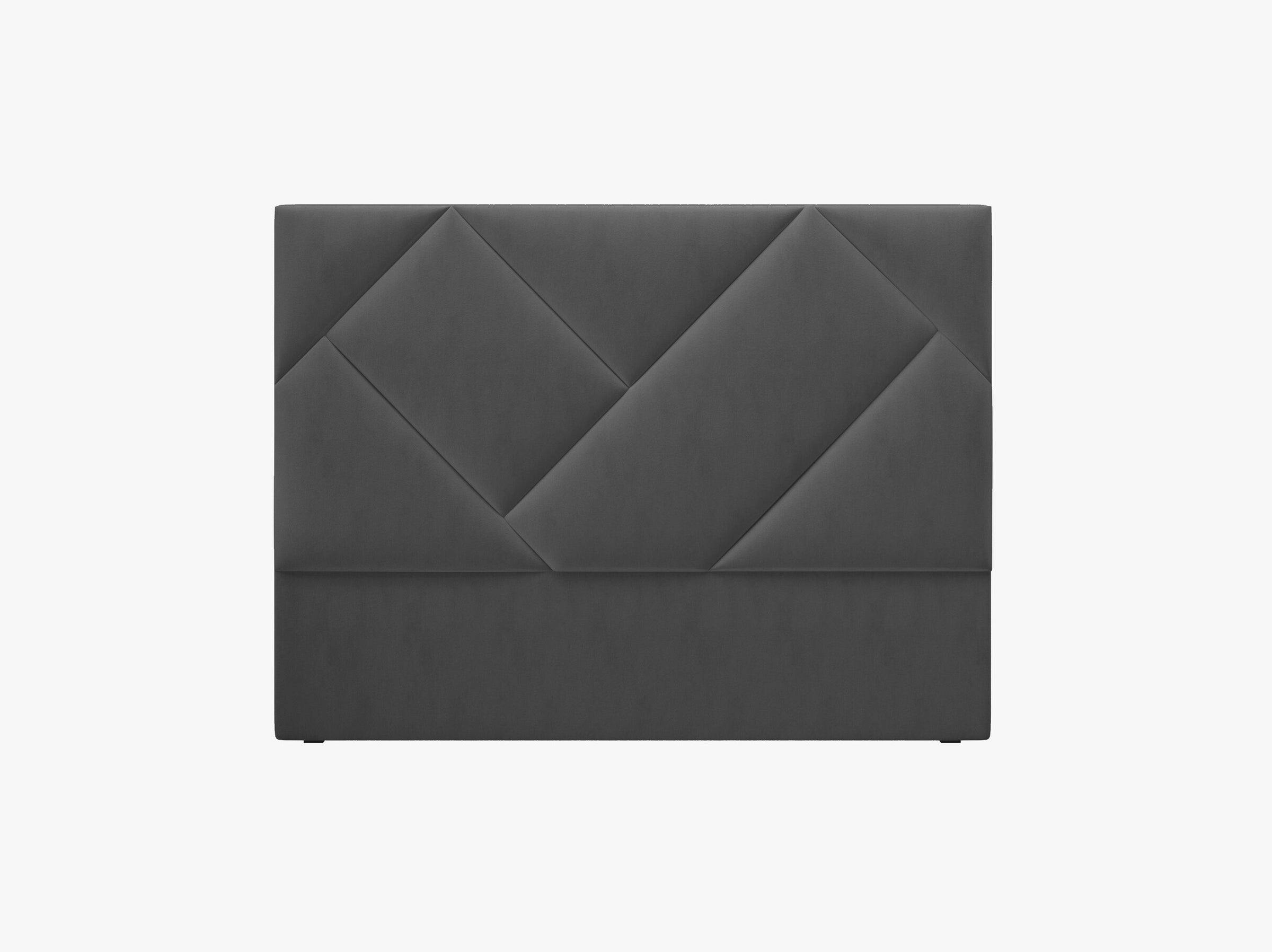 Arkose beds & mattresses velvet dark grey