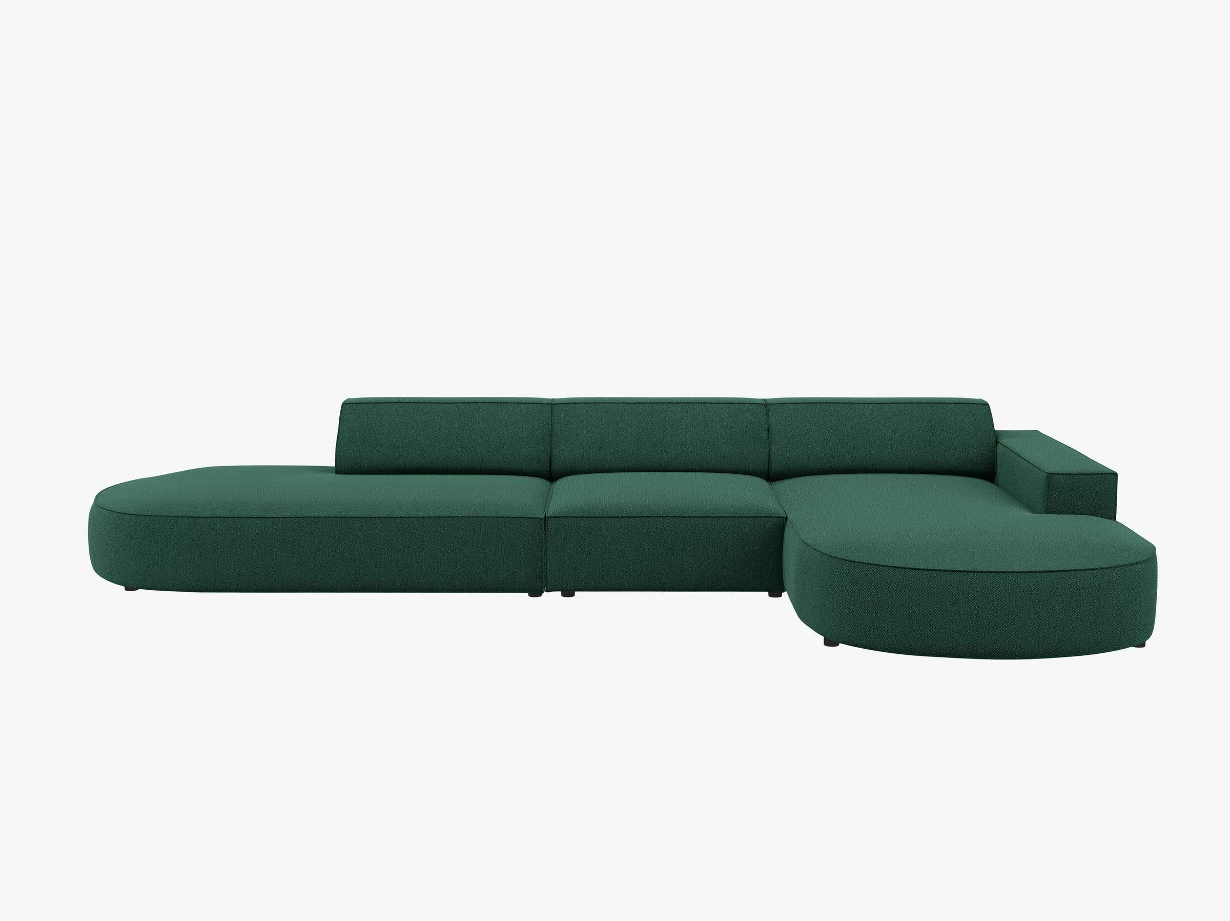 Jodie sofas strukturierter stoff grün