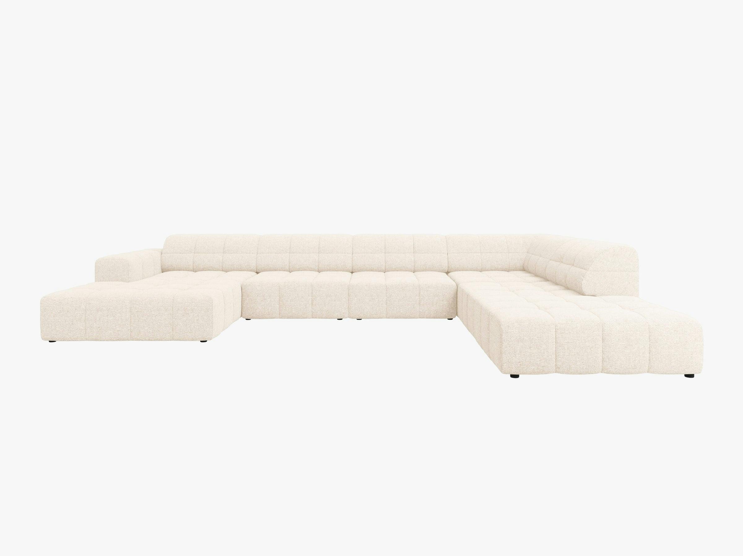 Jennifer sofás chenille beige chiaro