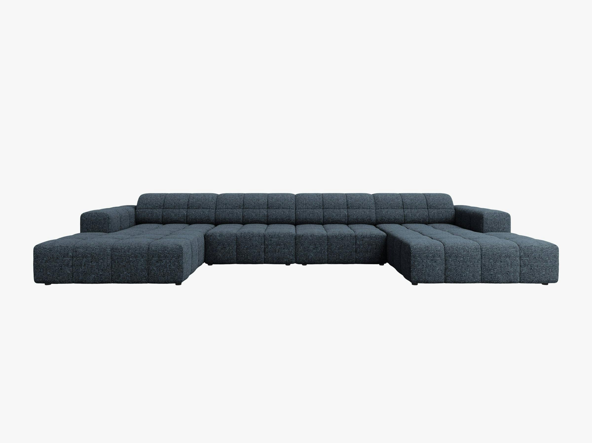 Jennifer sofás chenille blu reale