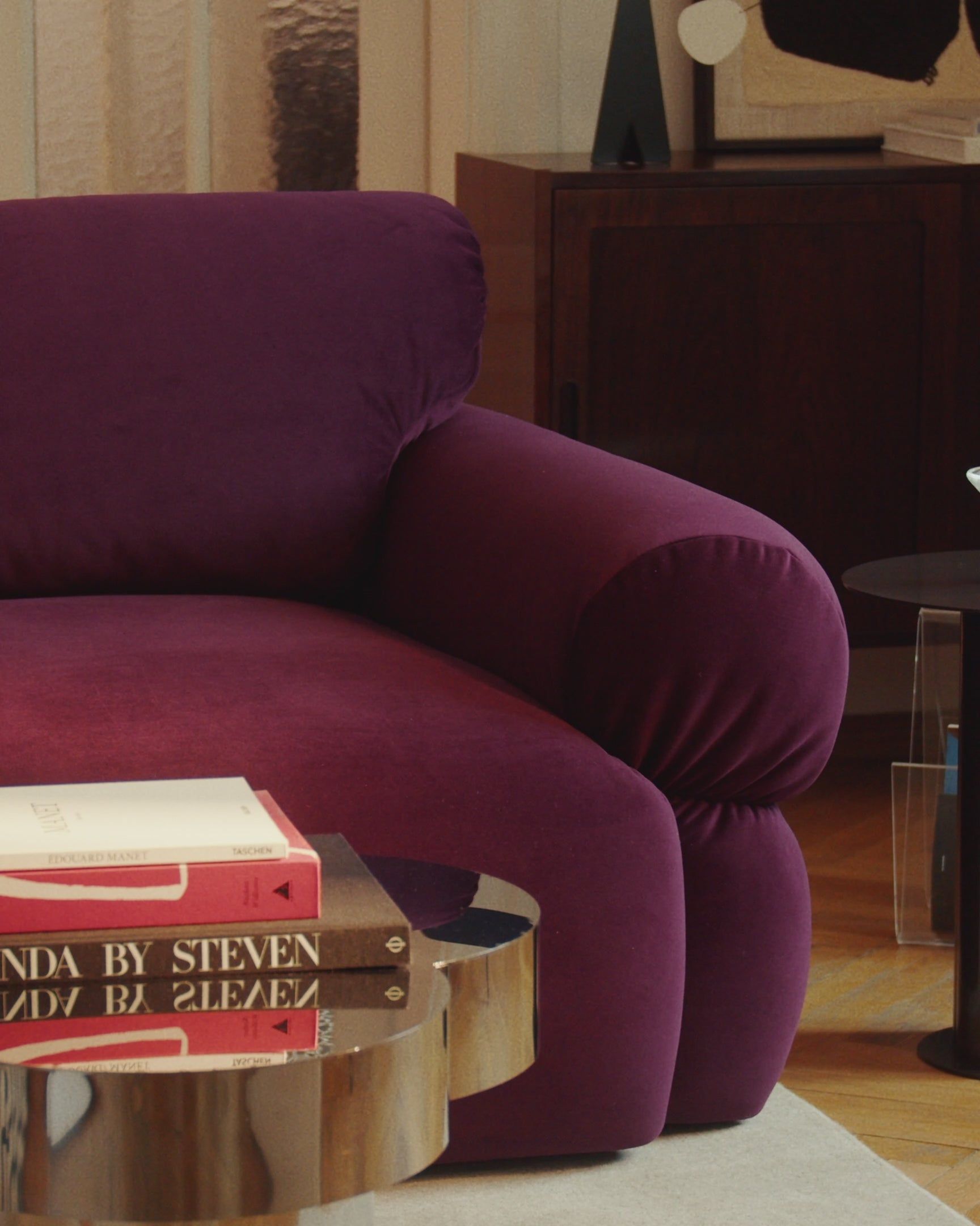 Medeaソファ Ophelia | Modern 3-Seater Sofa | Low Modular Couch | Micadoni