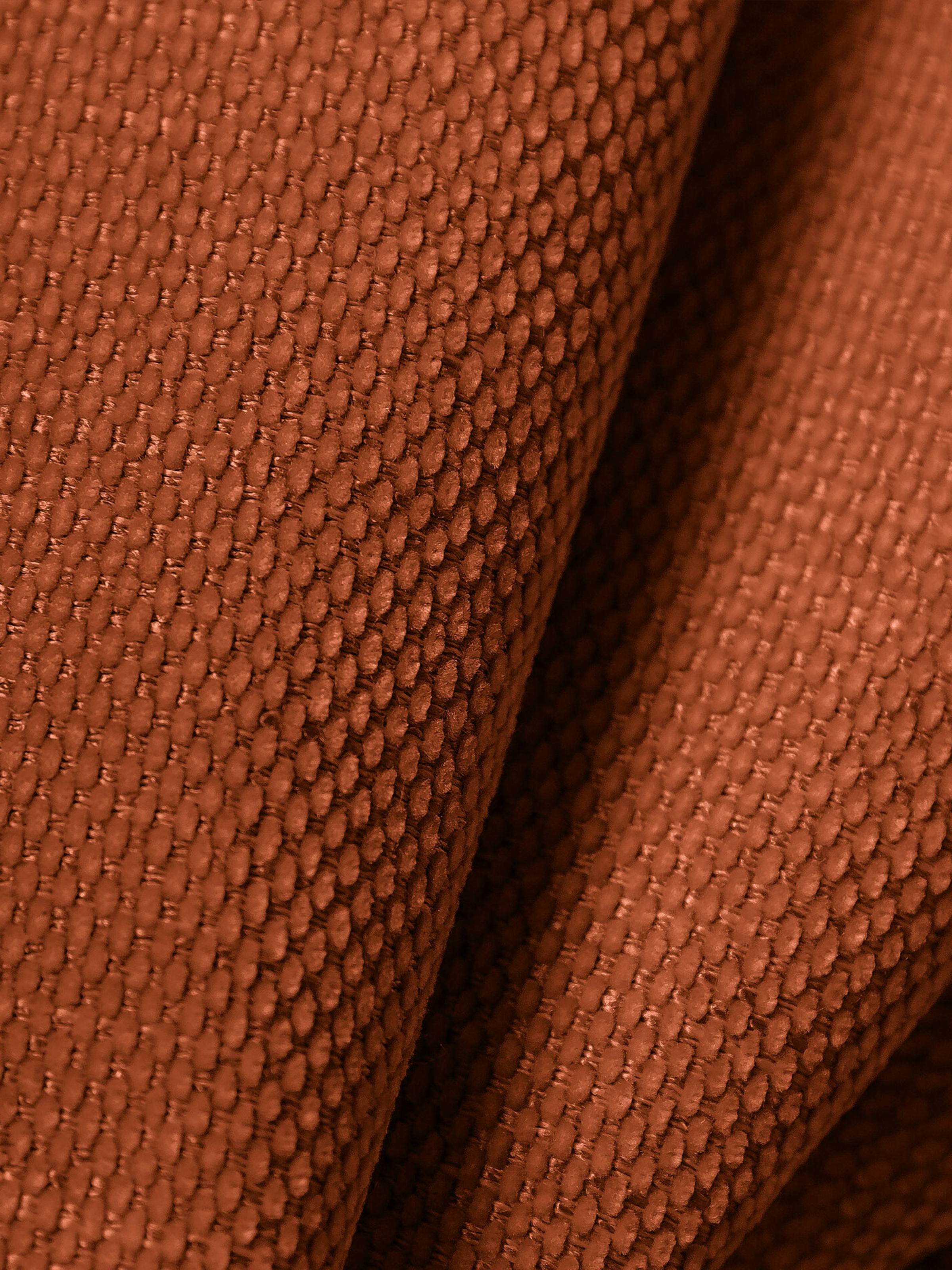 Structured Fabric in Orange Closeup