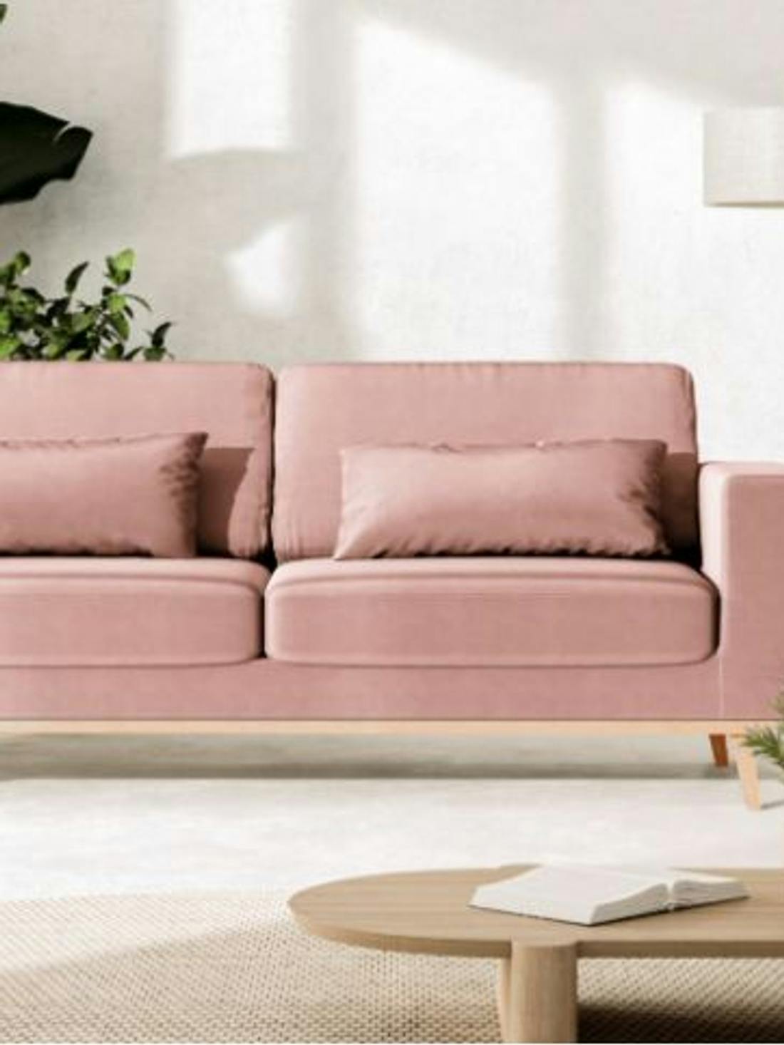 Pink-sofa-in-bright-modern-bedroom